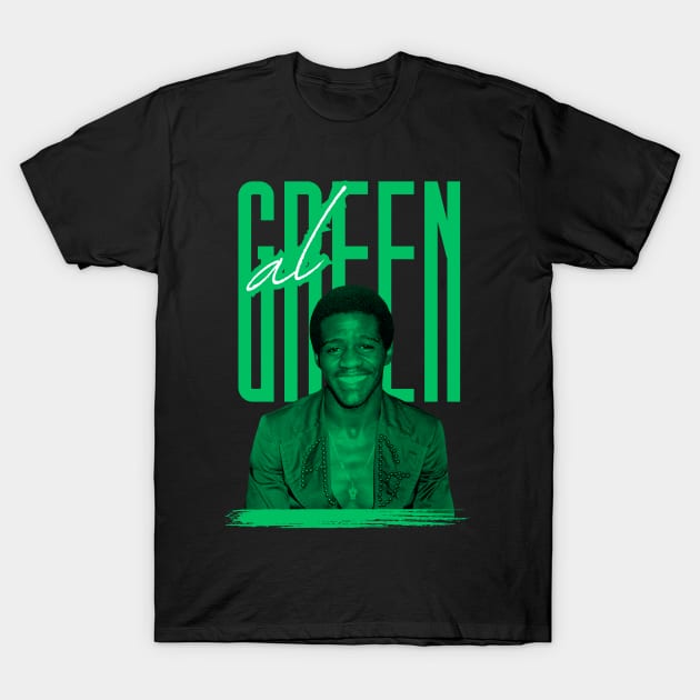 Al green///original retro T-Shirt by DetikWaktu